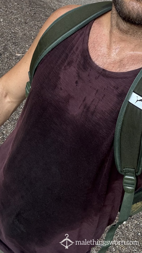 Man’s Sweaty Top