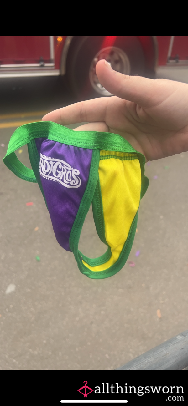 Mardi Gras Thong