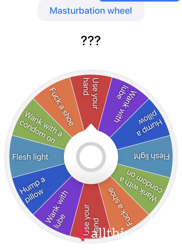 Masturbation Wheel 😈