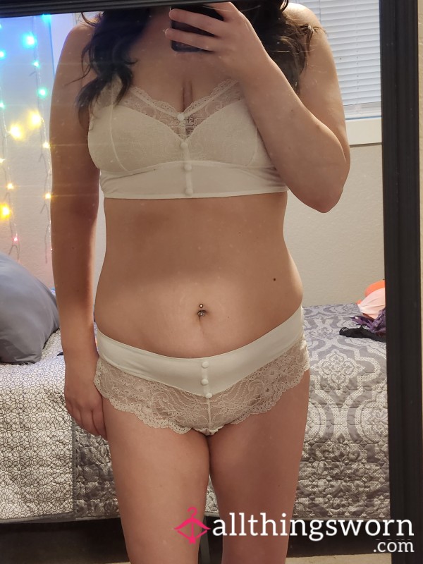 Matching Bralette And Panties