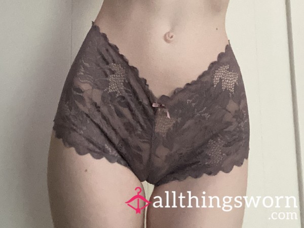 Mauve Lacy Boyshorts