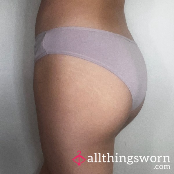 Mauve Light Purple Cotton Panty