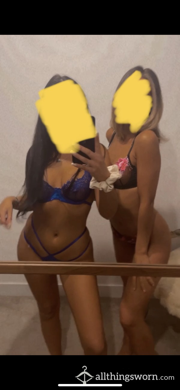 Me And My Bestie In S**y Underwear