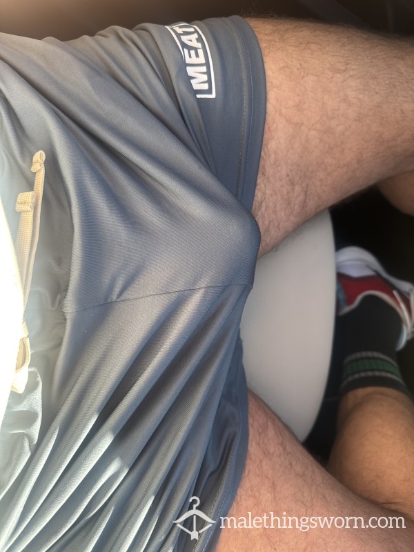 MEAT Gym Shorts With HUGE Load