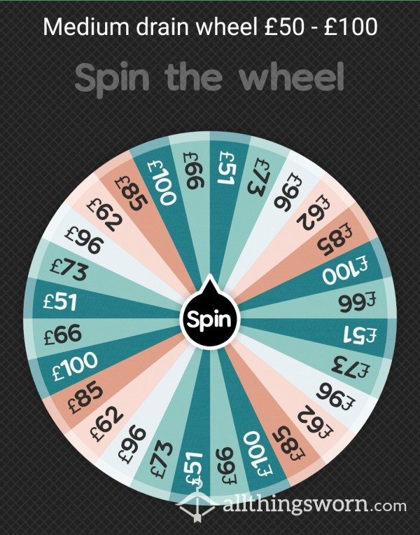 Medium Drain Wheel