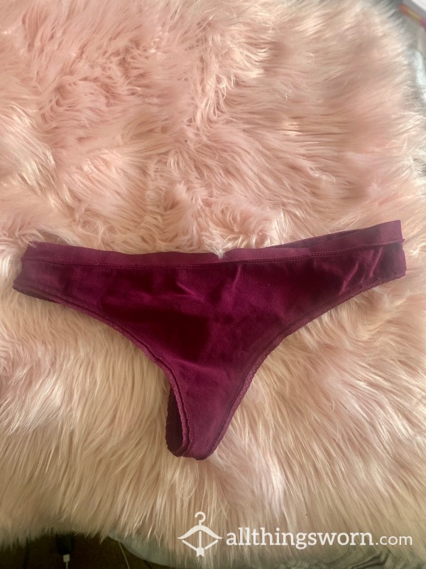 Medium Purple Thong