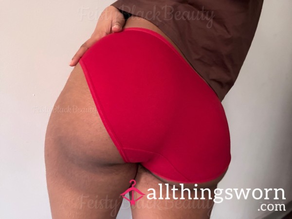 Medium Red Cotton Fullback (Ebony, Ebony A**, Fat A**, Hairy, Hairy Pu**y, Hairy Bush, Strong Scent)