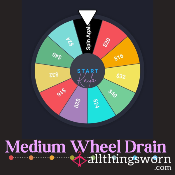 Medium Wheel Drain