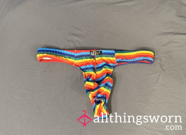 MEN Rainbow Thongs