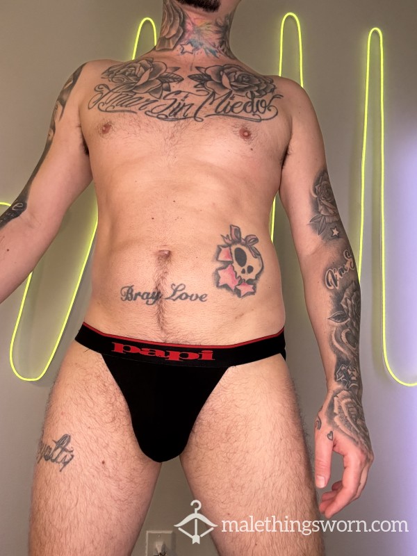 Mens Black Jockstrap