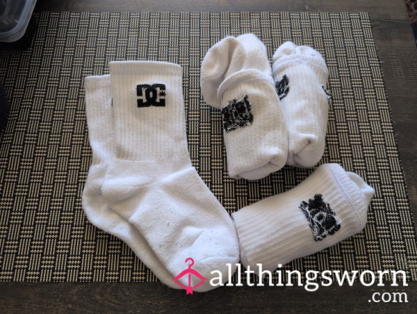 🔥 Worn Men's DC Socks – 1 Year Old 🔥