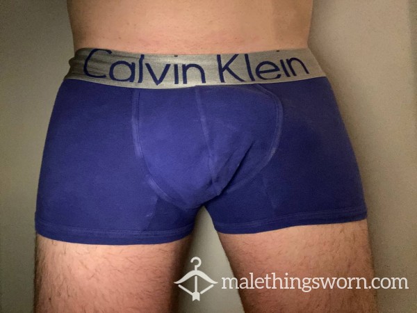 S**y Mens Dirty Worn Calvin Klein Boxer Underwear