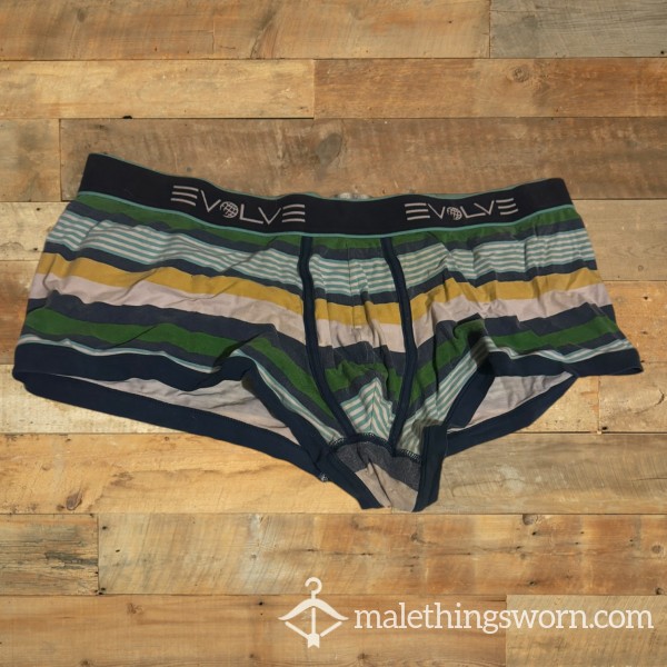 Men’s Evolve Trunks Yellow Blue Green