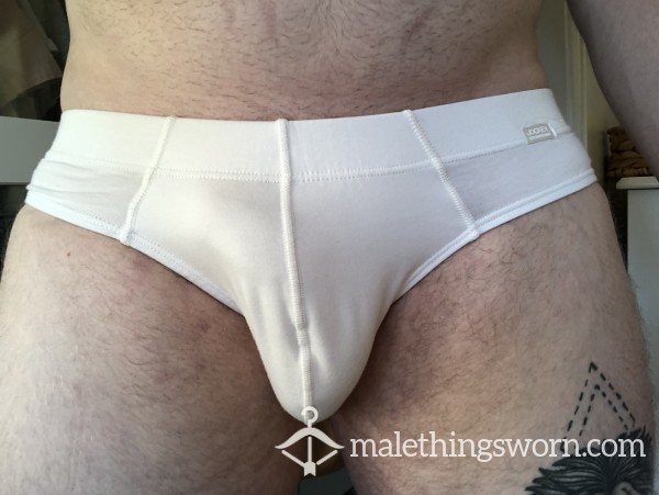 Men’s Large White Jockey Briefs