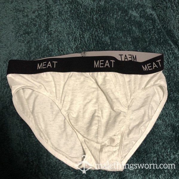 **SOLD** Men’s MEAT Sweaty Briefs **SOLD**