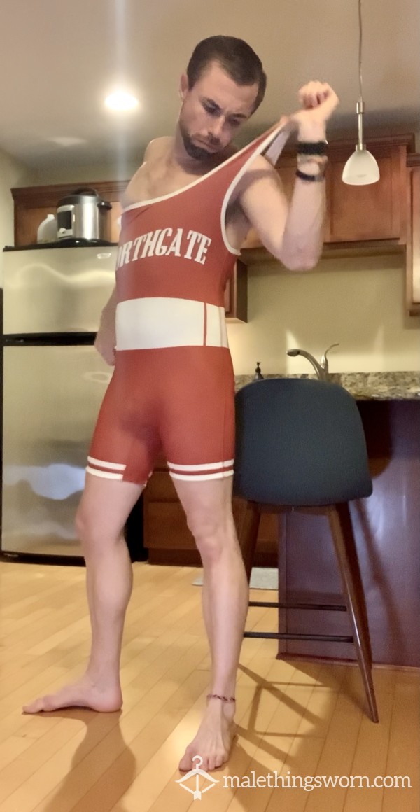 Men’s Retro Wrestling Singlet - Size Medium