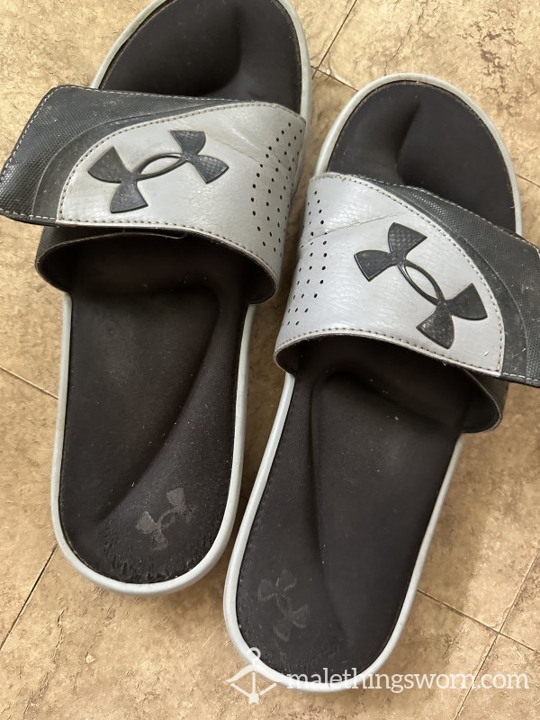 $20-Rank Men’s Size 12 Under Armour Flip Flops