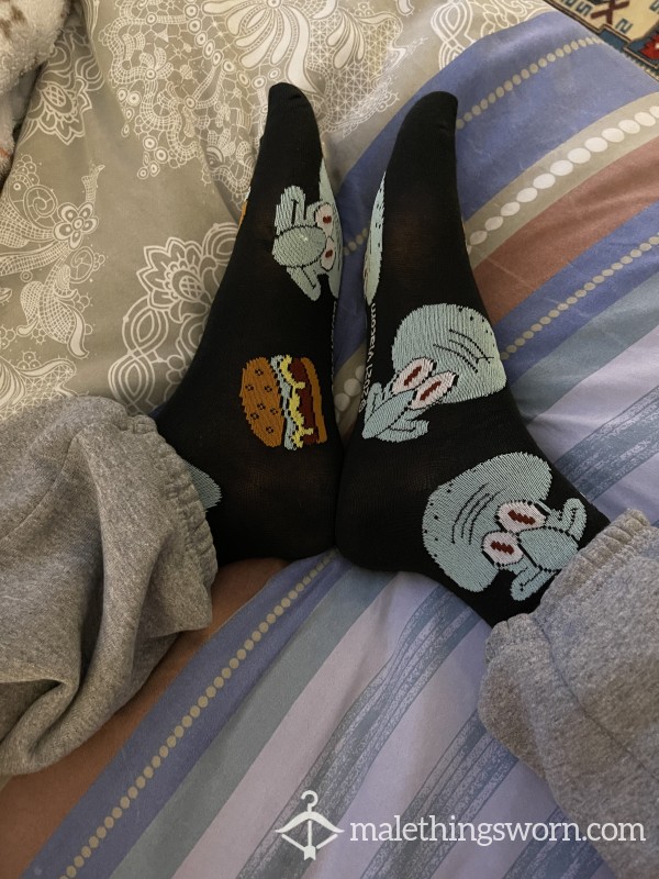 Mens Squidward Socks