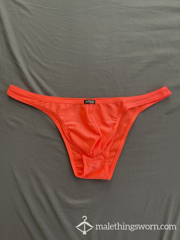 Mens Bikini Cut Worn Underwear