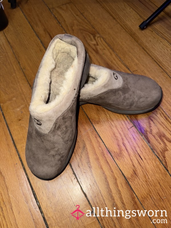 Merrell Fleece Lined Slip Ons