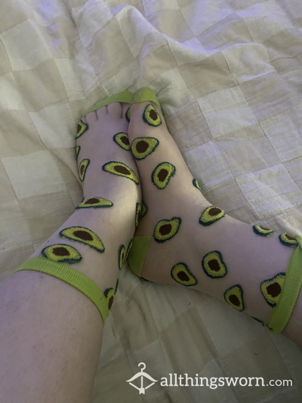 Mesh Avocado Socks🥑🧦