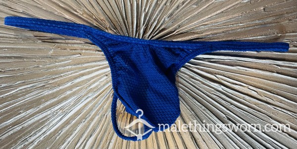 Mesh Bulge Thong - LOVE The Size!!! Tiny String Thong! SIZE LARGE