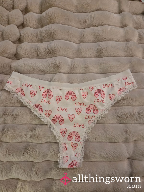 🩷Mesh Love Thong Panties 🩷