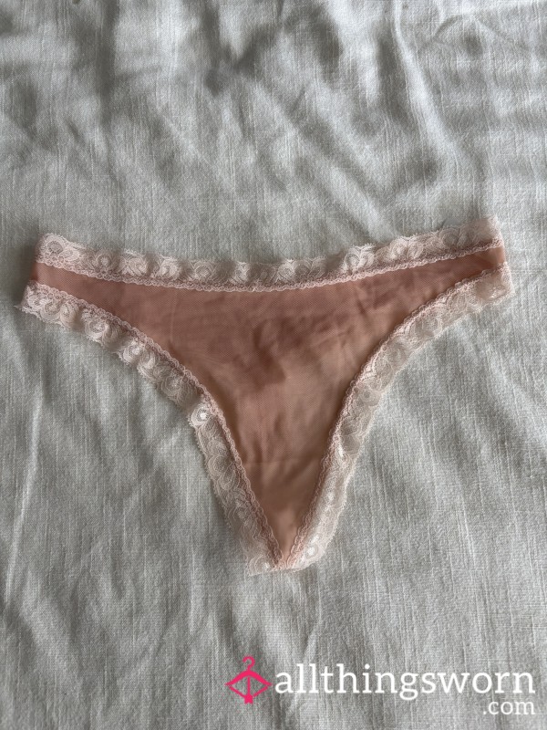 Mesh Pink Panties