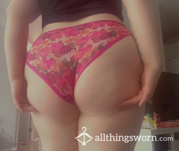 Mesh Rose Panties