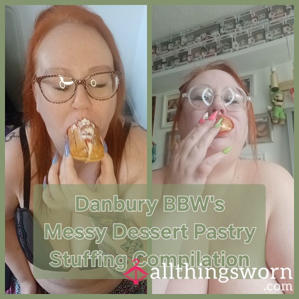 Messy BBW Dessert Stuffing Compilation [4.18] - INTRODUCTORY PRICE