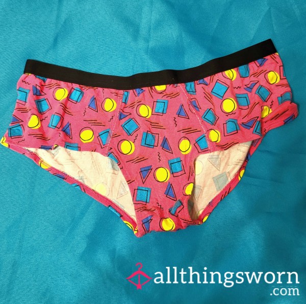 MeUndies Geometric Super Soft Micromodal Hipster Panties – Size XL – Includes US Shipping!