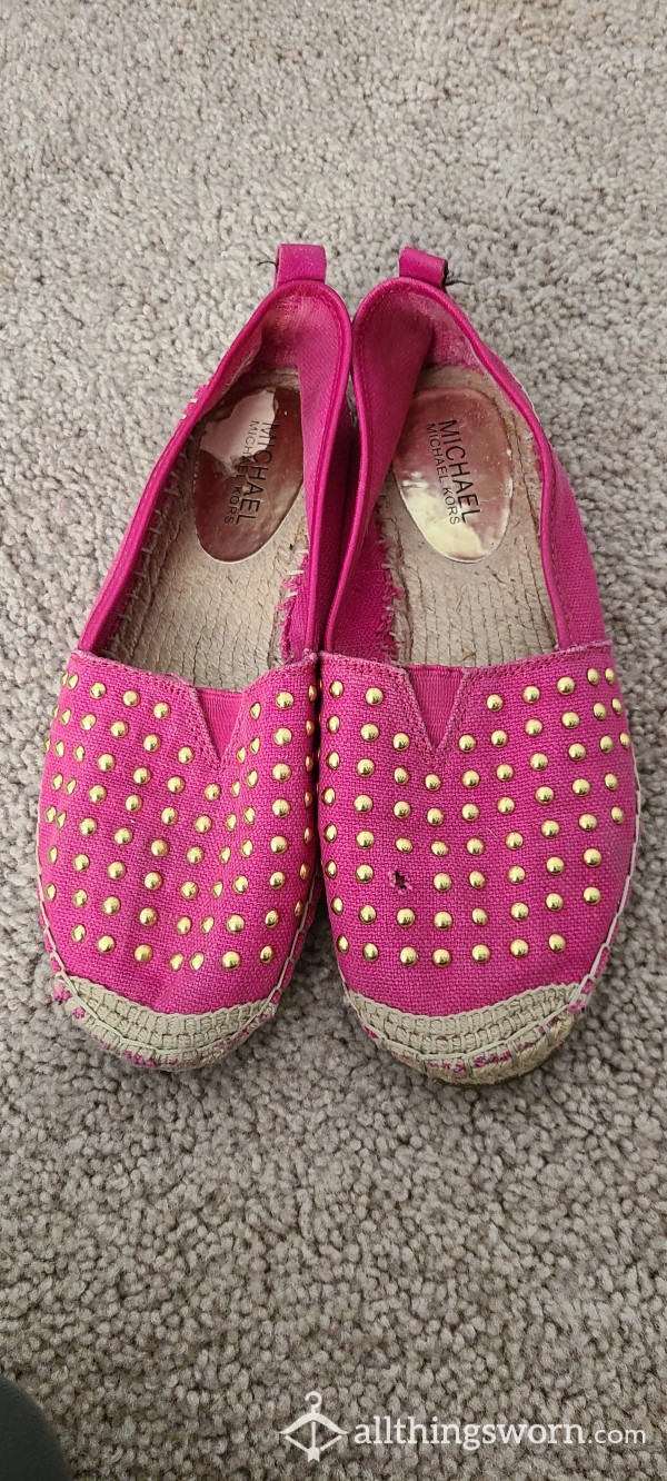 Michael Kors Sz 8 Pink Flats