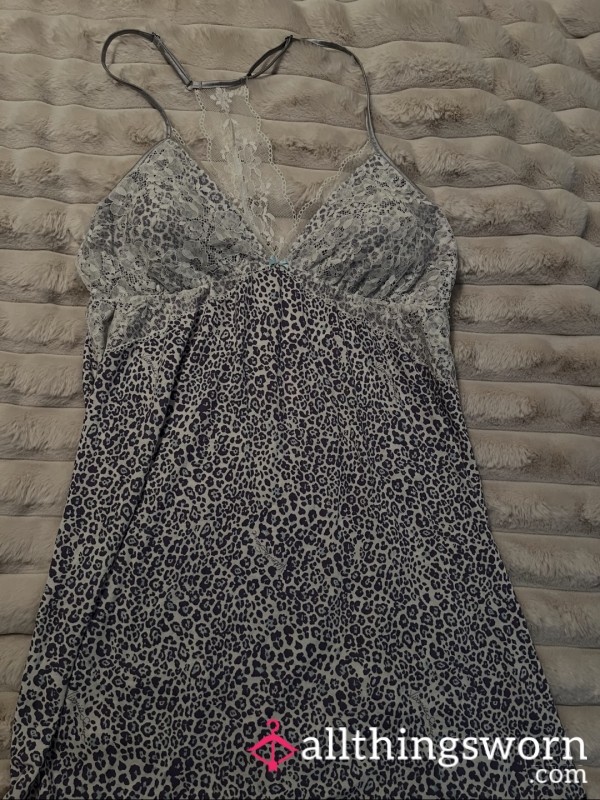 Micro Fiber Triangle Back, Leopard Design BabyDoll..