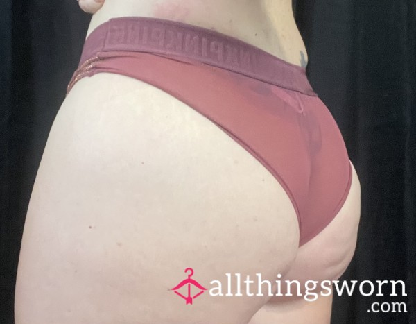 MILF Victoria Secret Panties Sheer Worn