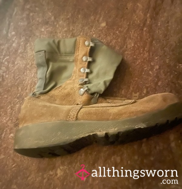 Military Issued Combat Boots