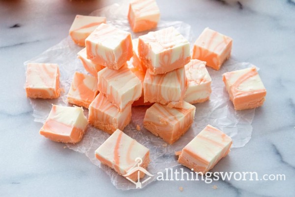 Milfshake Natasha’s Orange Creamsicle Fudge (with Or Without Add Ins)