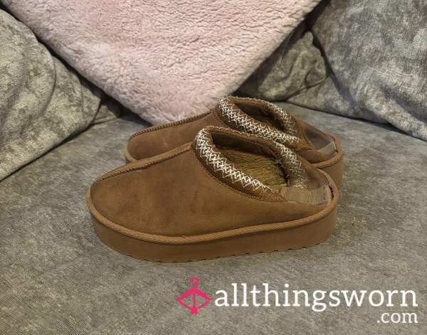 Milthy Slippers (chestnut)