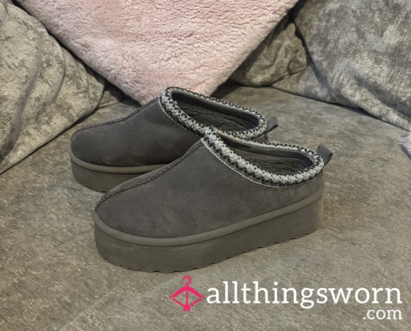 Milthy Slippers (grey)