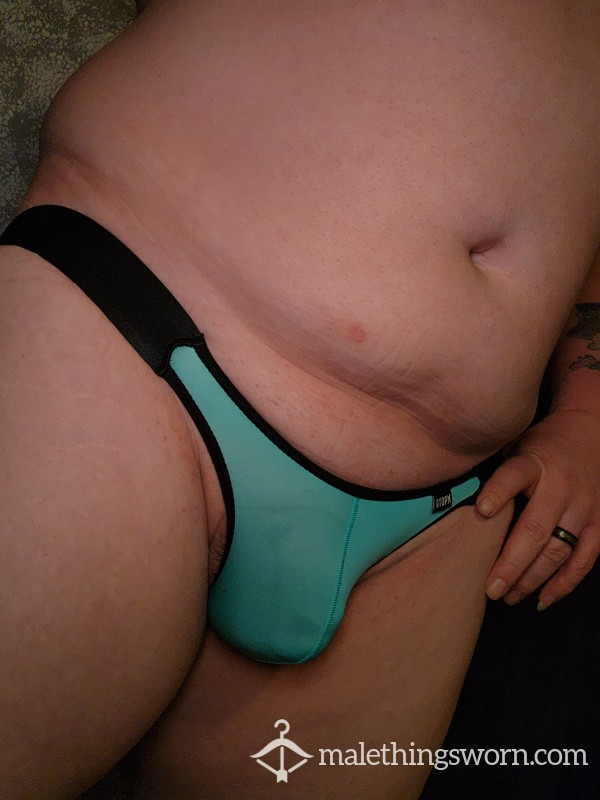 Mini Blue Jock Strap