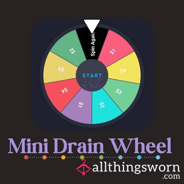 Mini Drain Wheel 🎡