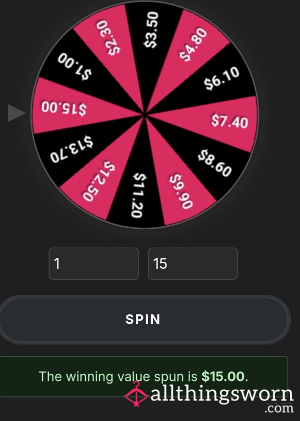 Mini Spin The Wheel