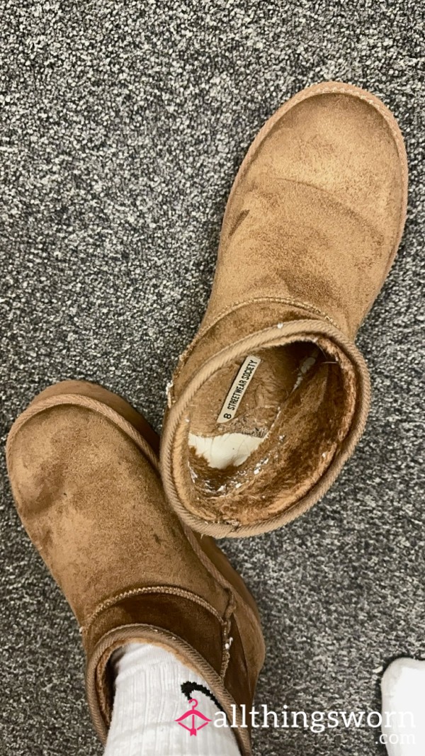 Mini “Ugg” Boots Well Worn