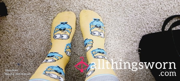 Used Minion Socks