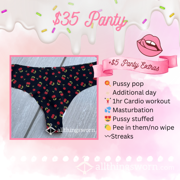 Minnie- Cherry Thong