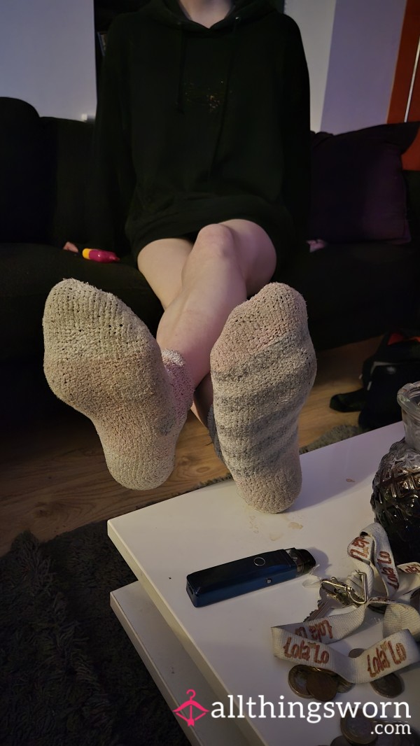 Mis-matched Slipper Socks :3