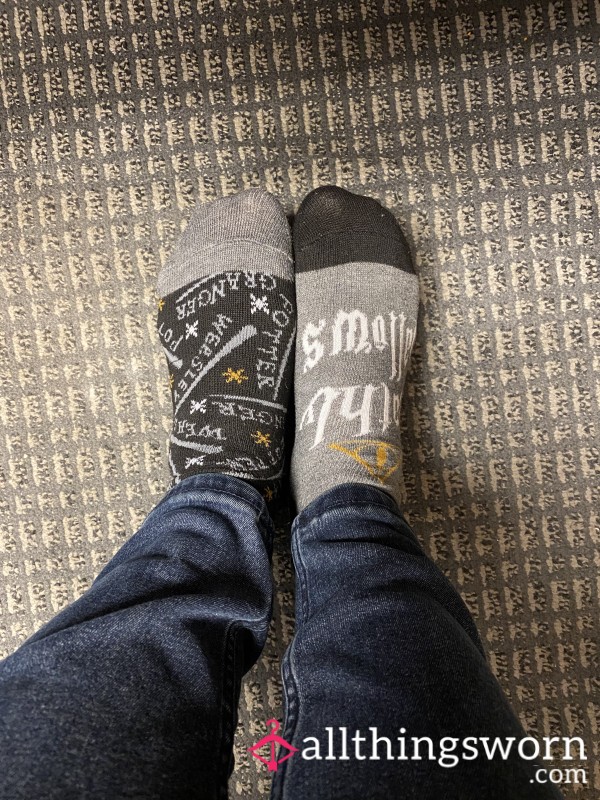 Mismatched Harry Potter Socks