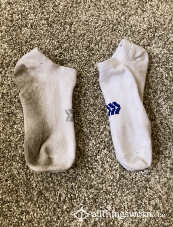 Worn White Socks