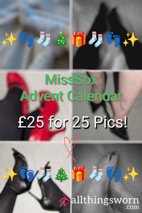 🎄🧦 MissSox Advent Calendar 👣✨