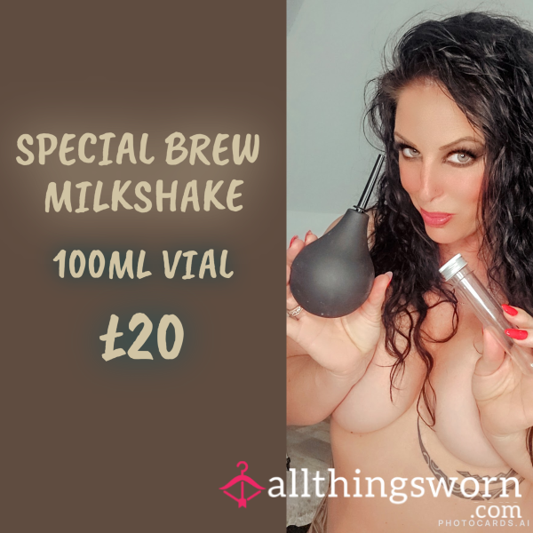 Mistress Alex Freshly Made Special Brew Milkshake In Air Tight Vial - 100ml