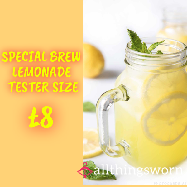 Lemonade For Sale - Mistress Alex Freshly Squeezed 100ml Lemonade - Special Brew - Large Tester Size